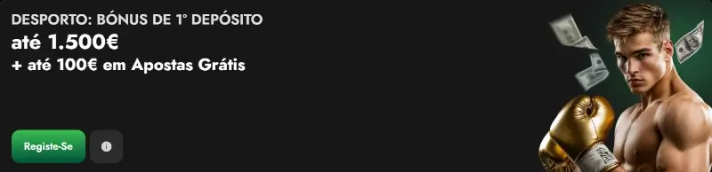 Bónus de primeiro depósito para desporto na OscarSpin