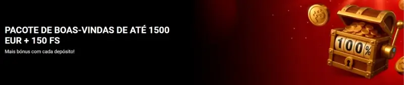 Bónus de boas-vindas de casino da Megapari