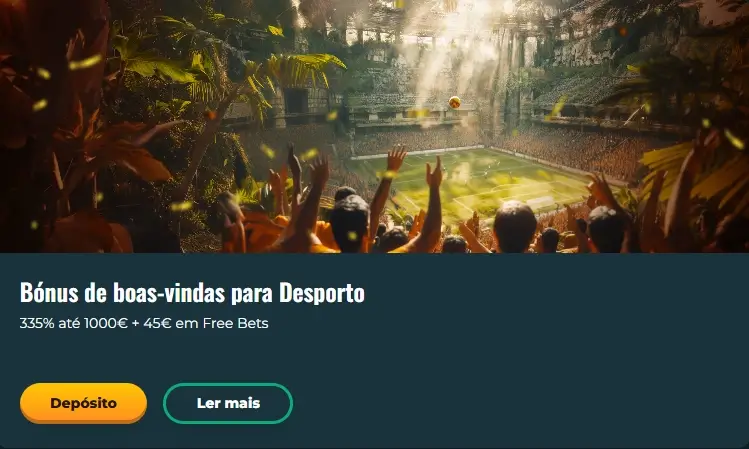 Bónus de boas-vindas para desporto da Rokubet