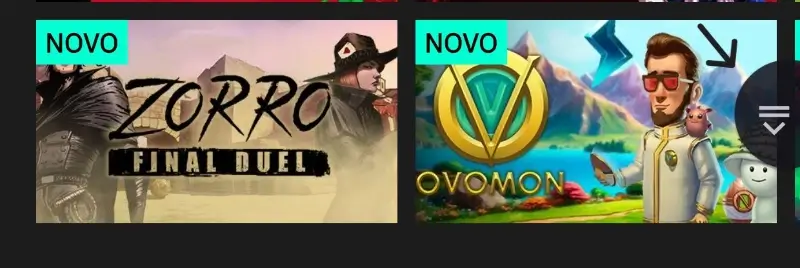 Botão de scroll do site mobile da Versusbet