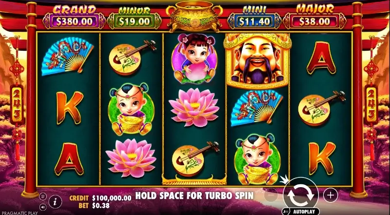 Slot machine Caishen´s Gold Slot