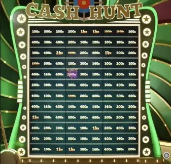 Jogo de bónus Cash Hunt do Crazy Time