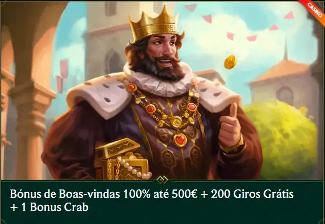 Bónus de boas-vindas de casino na Casinia