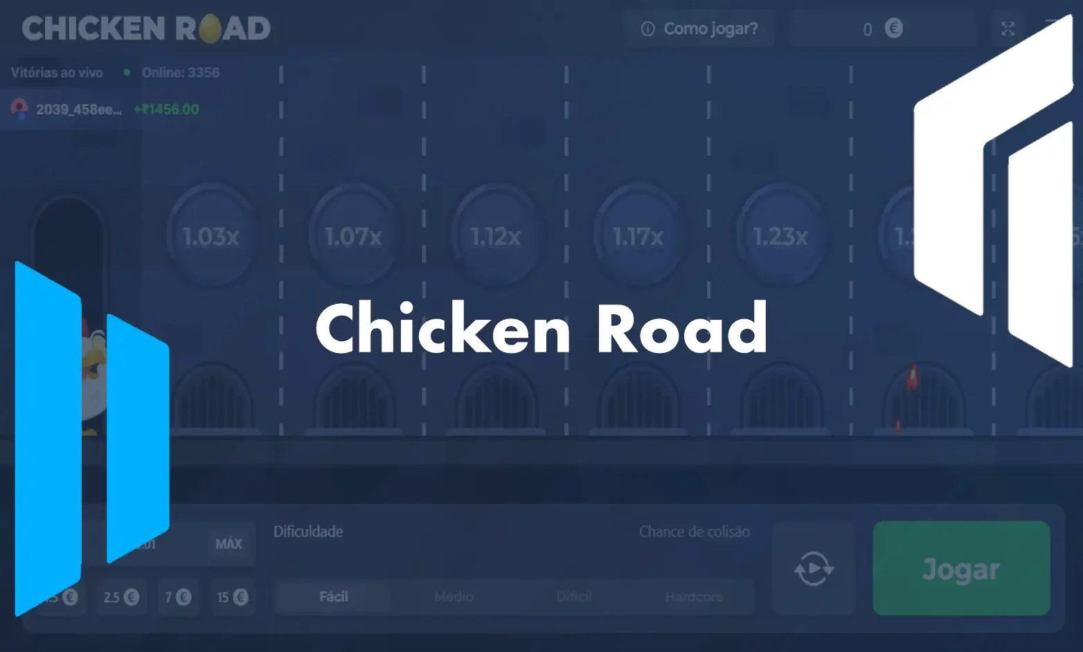 Jogo Crash Chicken Road