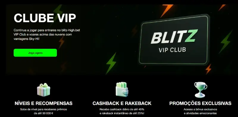 Clube VIP na Blitz