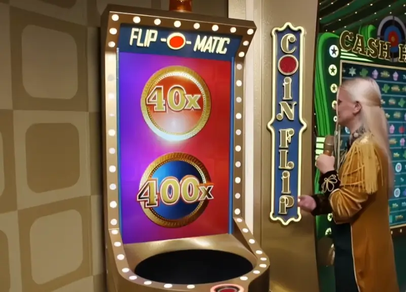 Jogo bónus Coin Flip do Crazy Time
