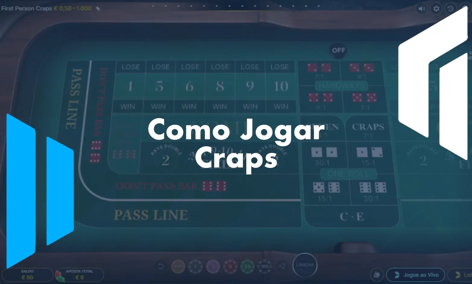Como jogar craps