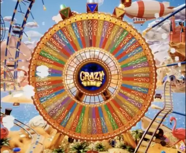 Jogo bónus no Crazy Time