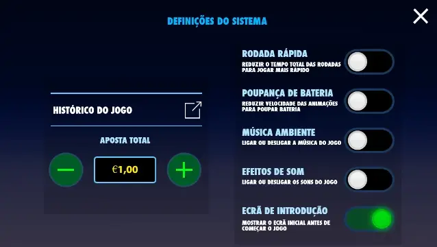 Definições da slot Big Bass Splash