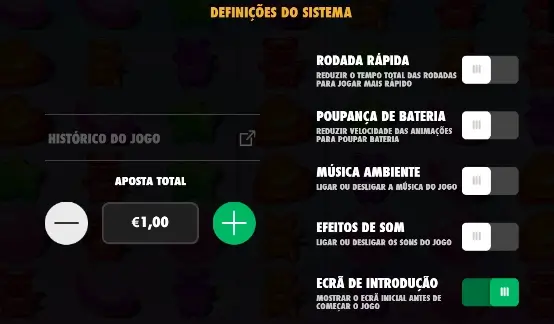 Defenições da slot Sugar Rush