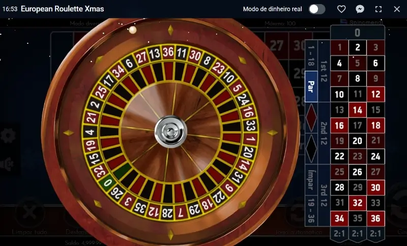 European Roulette Xmas