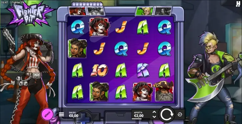 Slot machine Fighter Pit