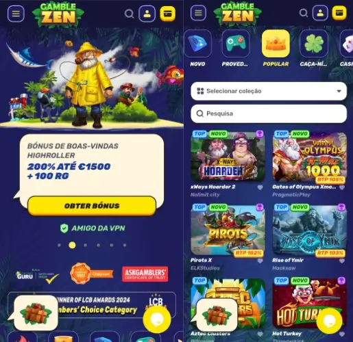 Gamblezen casino app