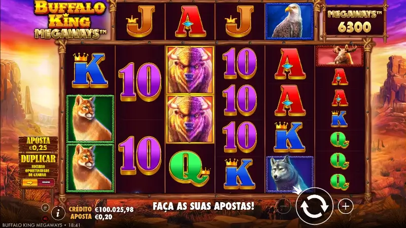 Slot Buffalo King Megaways