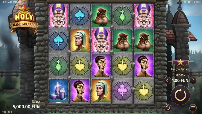 Slot machine Holy Hand Grenade