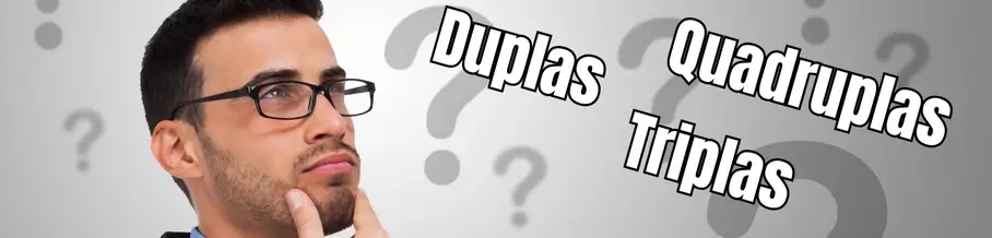 Homem com dúvidas em apostas yankee