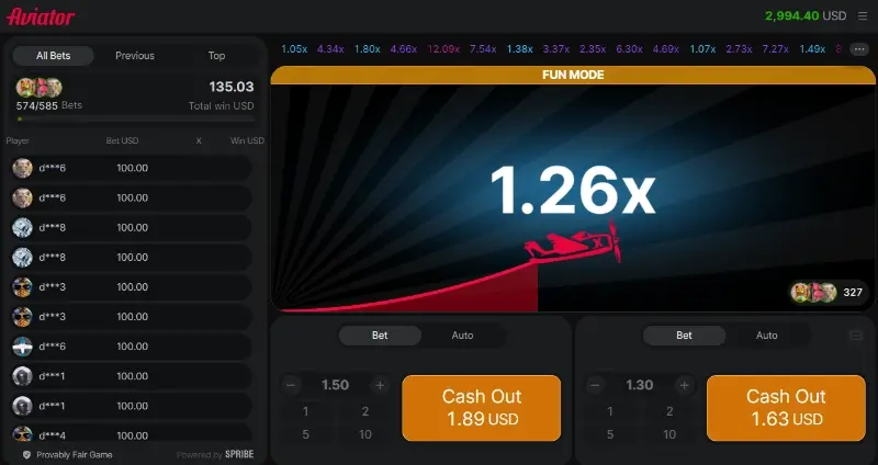 Jogo crash Aviator no casino da 20Bet