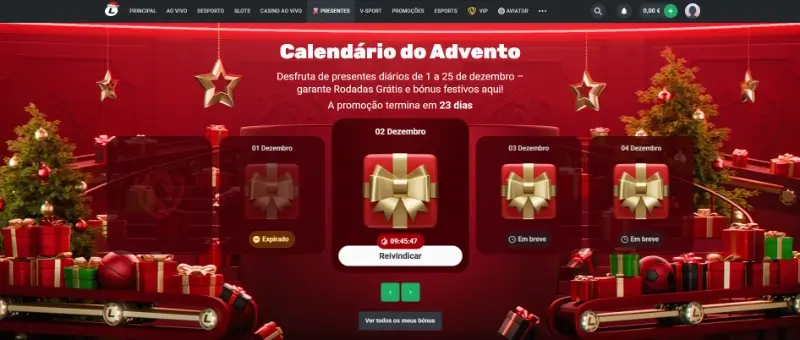 Calendário do advento da Leon