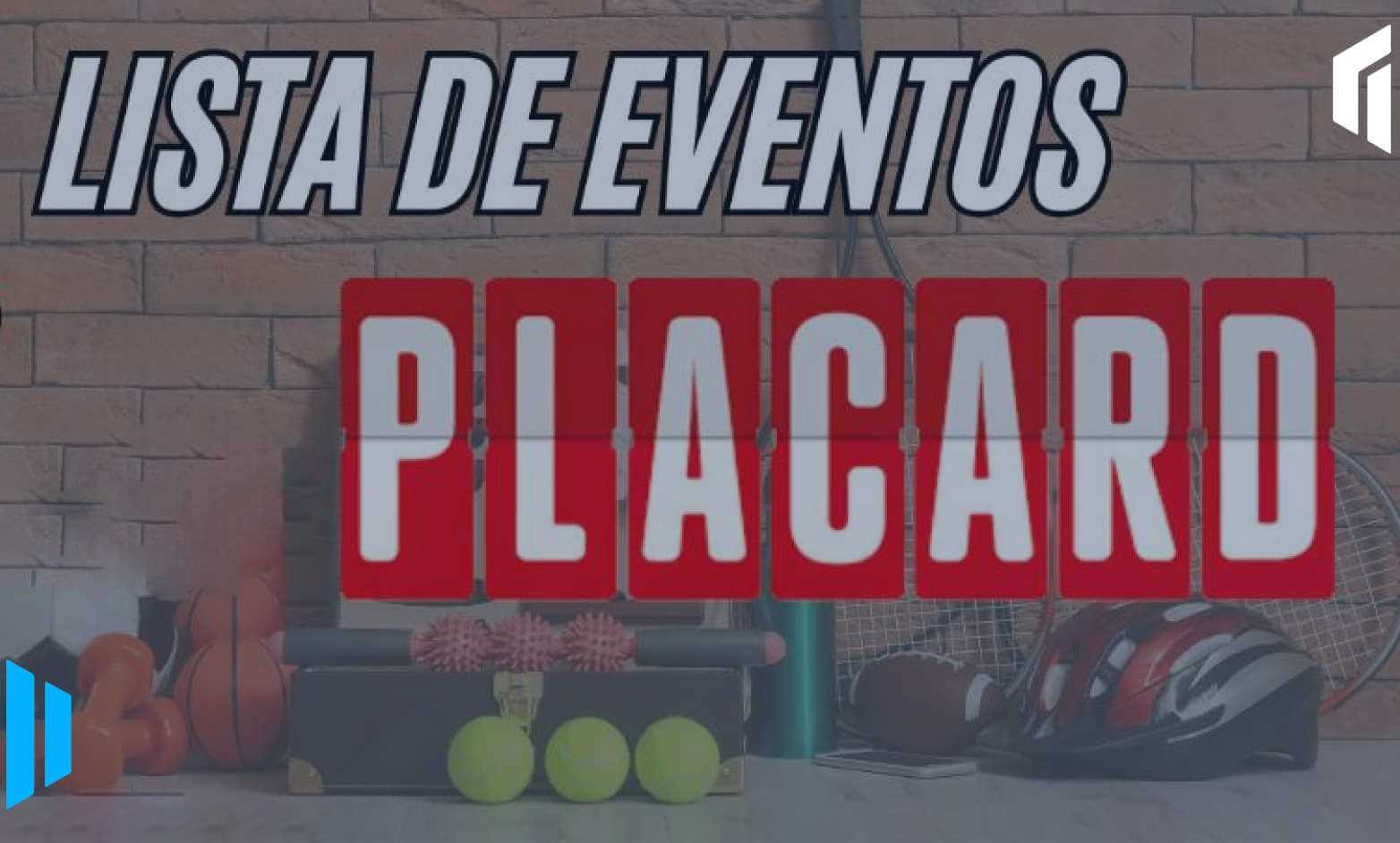 Lista de Eventos Placard