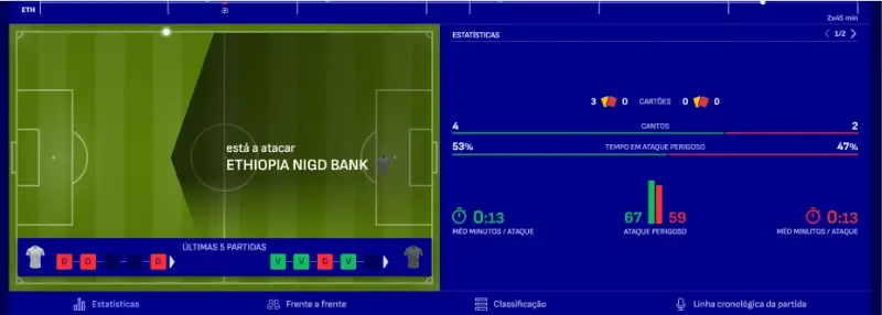 Match Tracker disponível no Bankonbet