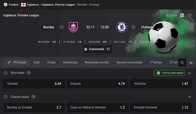 MErcados de apostas no Flagman