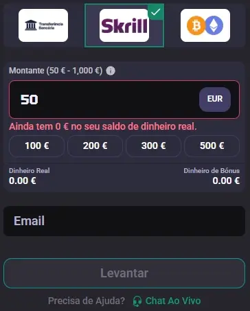 Métodos de pagamento da Need for Slots