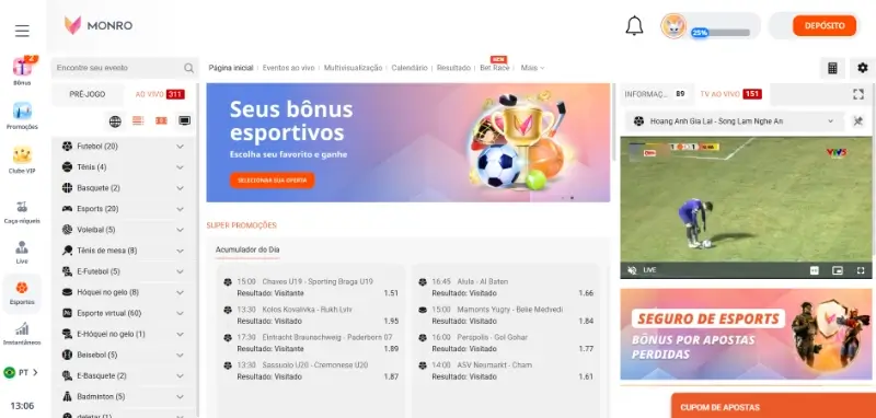 Página de apostas mundial 2026 na Monro