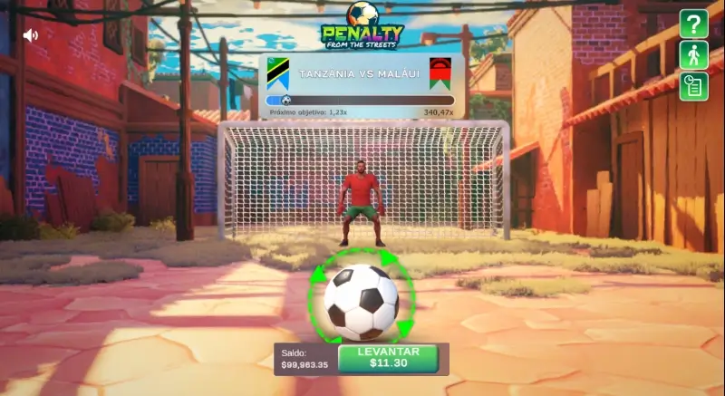 Jogo crash Penalty from the Streets no Bankonbet Casino