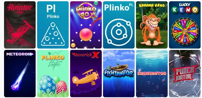 Página de jogos crash do Posido casino