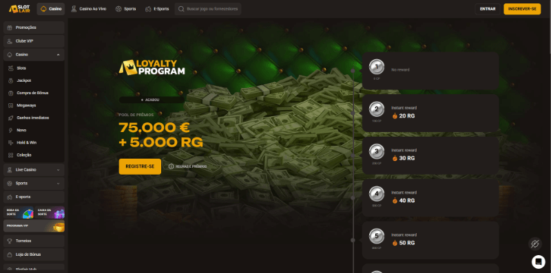 Programa VIP da SlotLair