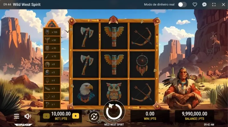 Raspadinha Wild West Spirit