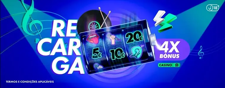 Promoção recargas semanais na Solverde