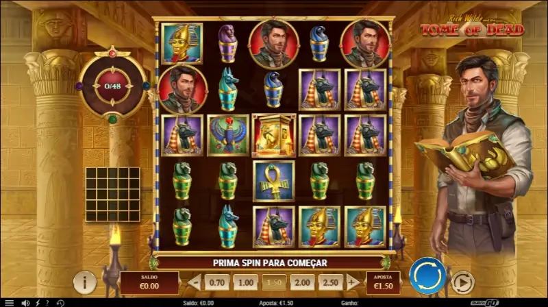 Slot machine Rich Wilde and the Tome of Dead