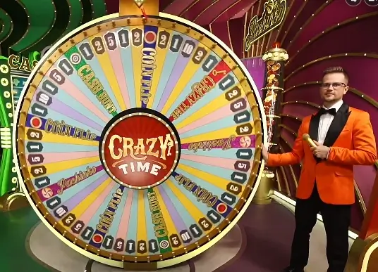 Roda da Sorte no Crazy Time