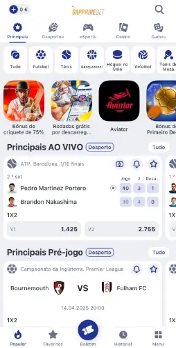 SapphireBet App