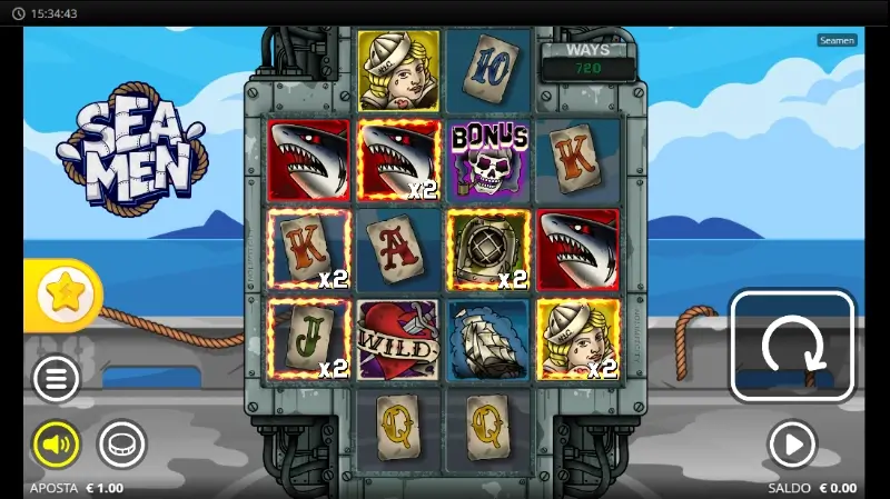 Seamen slot machine