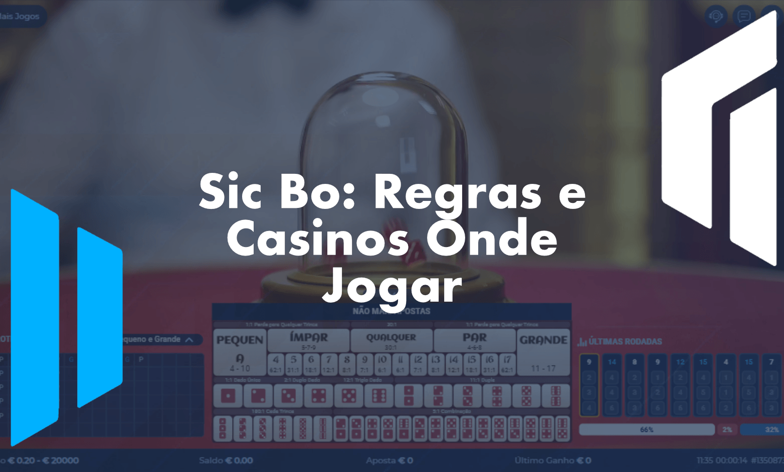 Sic Bo: Regras e Casinos Onde Jogar