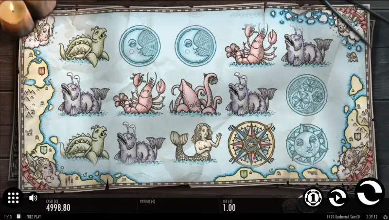 1429 Uncharted Seas slot machine