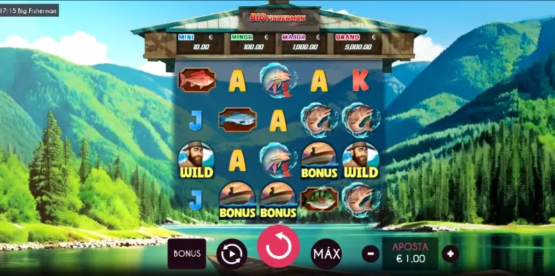 Slot machine Big Fisherman