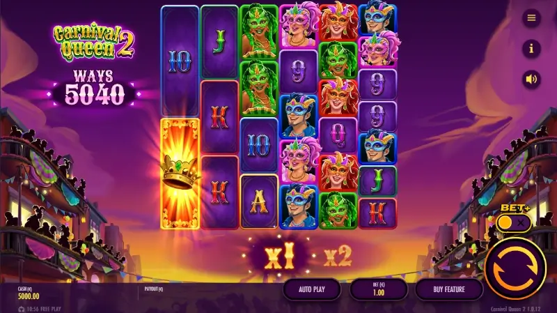 Carnival Queen 2 slot machine