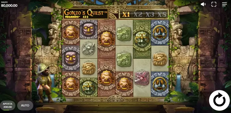 Slot machine Gonzo´s Quest Megaways