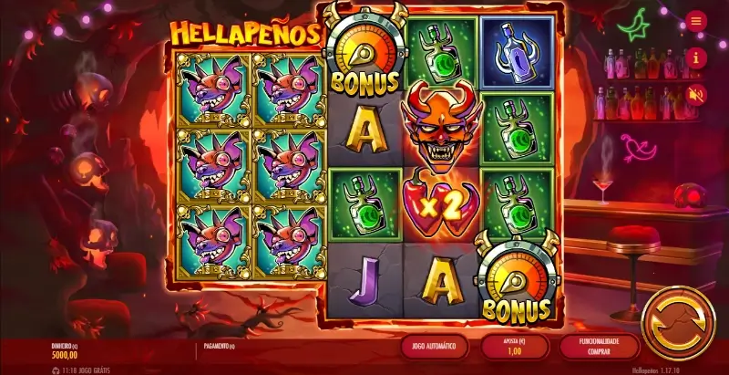 Hellapenos slot machine