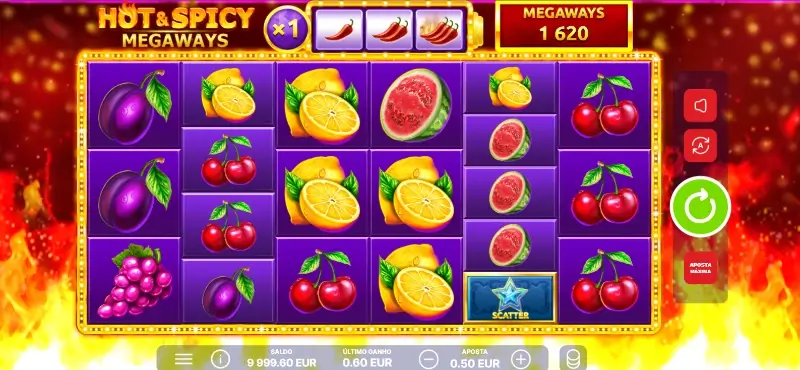 Slot machine Hot & Spicy Megaways