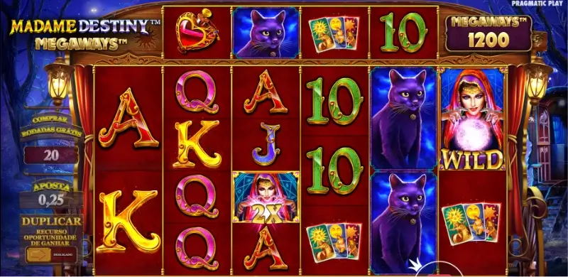 Slot Machine Madame Destiny Megaways