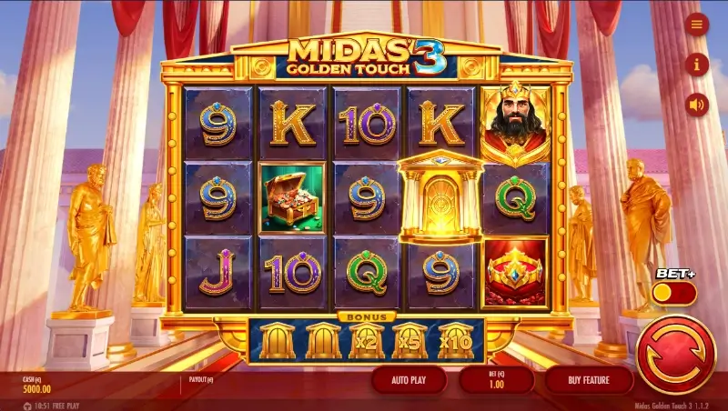 Midas Golden Touch 3 slot machine