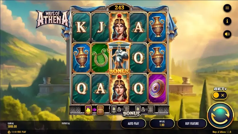 Ways of Athena slot machine