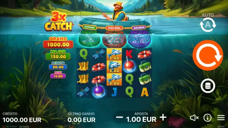 Slot machine 3x Catch