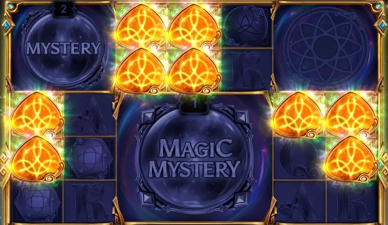Temática Magic Mystery da slot Magic Spins