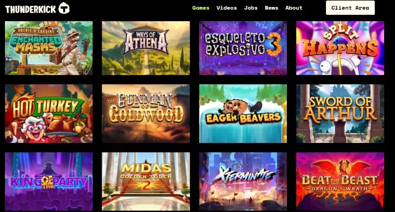 Slot machines da Thunderkick