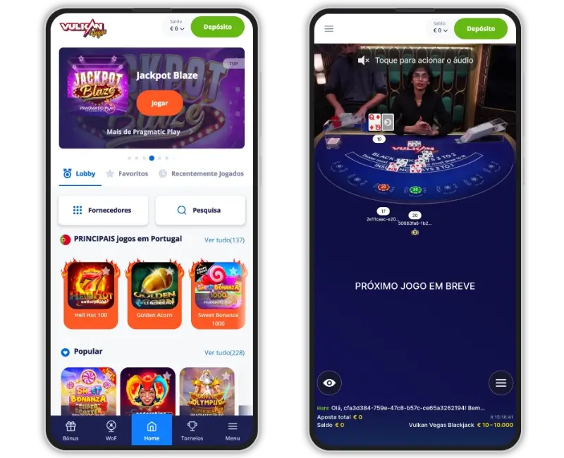 Vulkan Vegas App